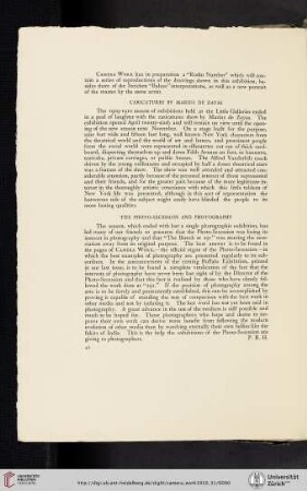 The Photo-Secession and Photography