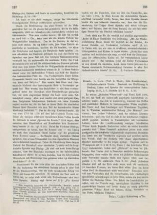 198 [Rezension] Strack, Hermann L., Jüdischdeutsche Texte