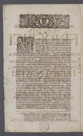[Sollemnia Natalitia, Serenissimi Ac Potentissimi Principis, Friderici IV. Regis Daniæ, Norvagiæ, Vandalorum Gothorumque, ...]