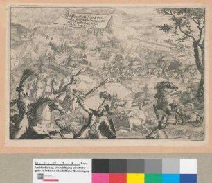"Des Printzen Louis von Baaden herrlicher Sieg wieder den Türcken bey Nissa. Anno 1689, den 14. - 24. Sept."