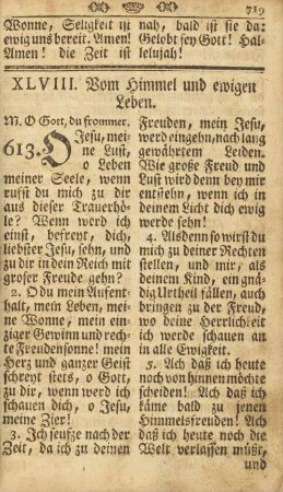 XLVIII. Vom Himmel und ewigen Leben.
