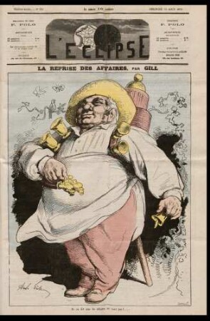 La reprise des affaires, par Gill