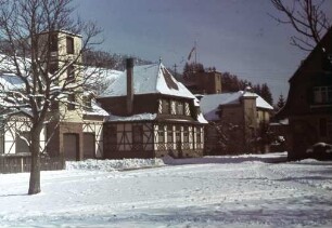 Spritzenhaus der Feuerwehr und Kleinkinderschule Schiltach