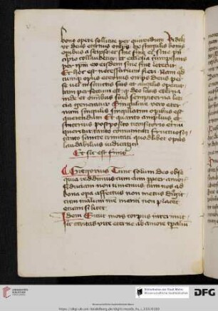 Theologische Notate, darunter mehrere Dicta