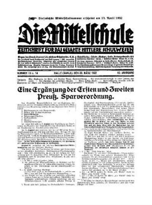 Eine Ergänzung der Ersten und Zweiten Preuß. Sparverordnung