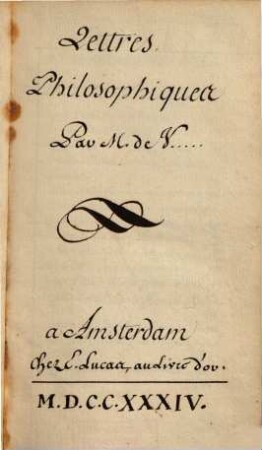 Lettres philosophiques