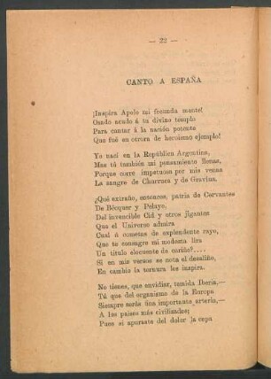 Canto a España