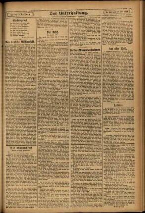 Zweite Ausgabe vom Freitag, den 17. Oktober 1924.