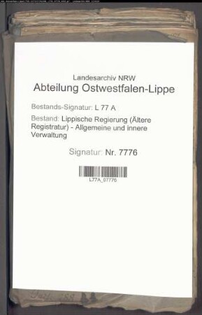 Branntweinakzisedefraudationsexzesse im Amt Schieder