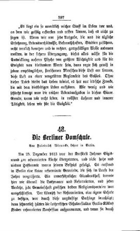 Die Berliner Domschule
