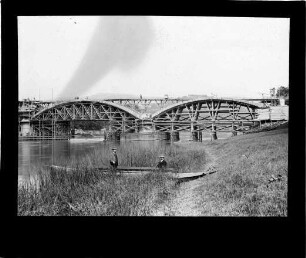Brücke in Heidelberg-Ziegelhausen (Baustelle)