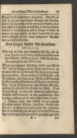 Des seligen Arnds Christenthum Lib. 11, c. 19.