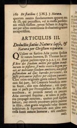 160-167, Articulus III