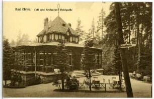 Bad Elster. Cafe Waldquelle