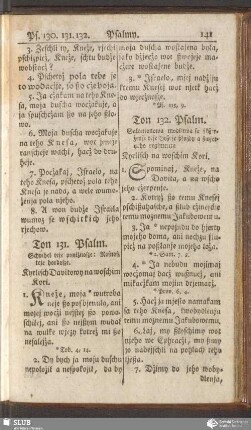 Ton 132. Psalm
