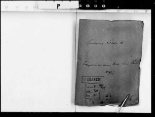 Telegramme an Großherzog Ludwig III. von seinem Bruder Prinz Karl