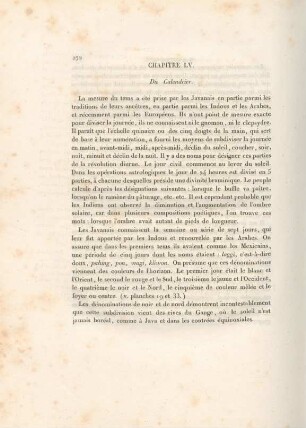 Chapitre LV. Du calendrier