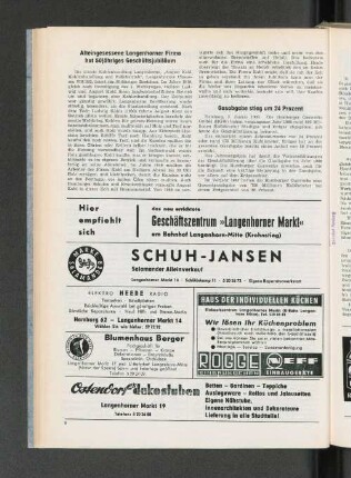 Alteingesessene Langenhorner Firma hat 50 jähriges Geschäftsjubiläum
