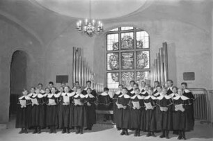 Dresden, Kreuzkirche, Heinrich-Schütz-Kapelle. Chorkonzert, Pfingsten 1964