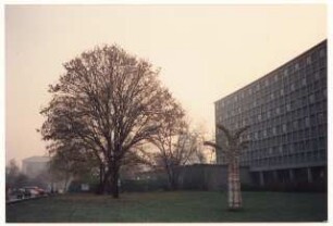 Amerika-Gedenkbibliothek, Berlin-Kreuzberg: Ansicht vom Blücherplatz