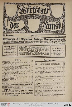 Heft 39 (27. Juni 1910)