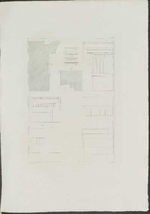 Pl. 18. F. II. Coupe du même entablement.