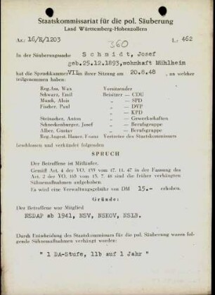 Schmidt, Josef