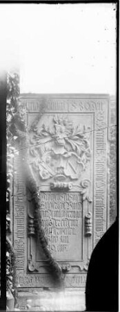Heidelberg Peterskirche Grabstein Elisabeth Brenner (gestorben 1580)