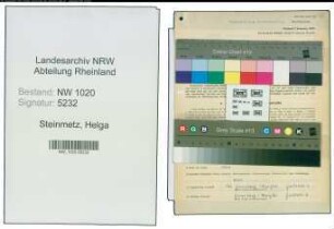 Entnazifizierung Helga Steinmetz , geb. 10.05.1917 (Arbeiterin)