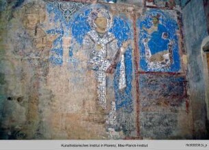 Die Ausmalung der Sankt Nikolauskirche : Die Ausmalung des nördlichen Querhauses : Die Königliche Familie vor Christus