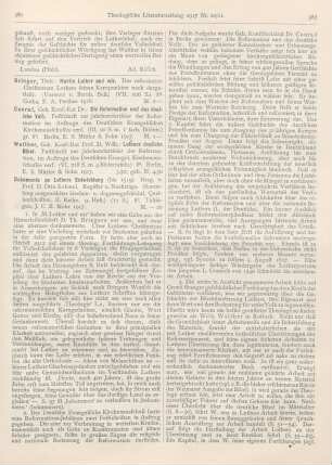 381-383 [Rezension] Brieger, Theodor, Martin Luther und wir. Das reformatorische Christentum Luthers seinen Kernpunkten nach dargestellt
