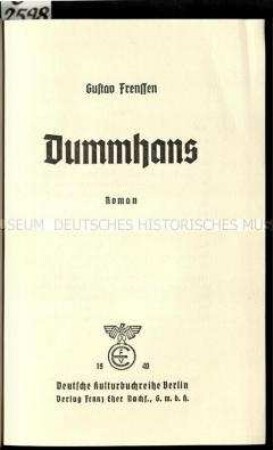 Nationalsozialistischer Roman
