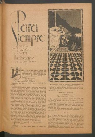 Para siempre : Ilustraciones de Laffitte