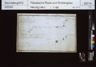 Vom Hohe Birke Kunstgraben nach Osten abgehender Kunstgraben samt den daran gelegenen Pochwerken und Wäschen bei Zug