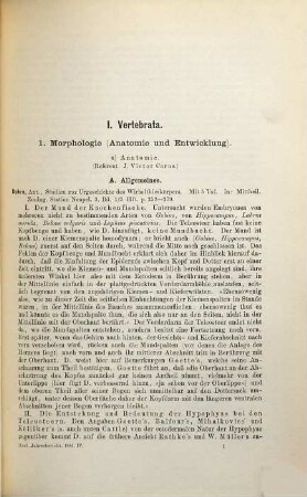 Zoologischer Jahresbericht. 1881 (1882), Abth. 4