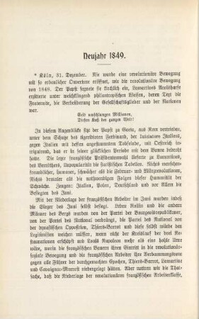 Neujahr 1849.
