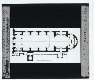 Dießen am Ammersee, Marienmünster : Grundriss
