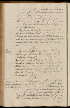 Bestimmungen der künftigen Gerichtsbarkeitsverfassung. Senat.