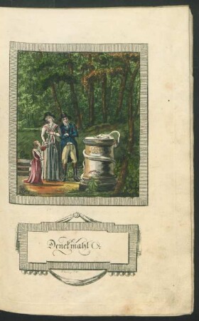 Tafel: Denckmahl.