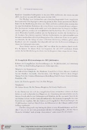 13. Evangelische Kirchenordnungen des 16. Jahrhunderts