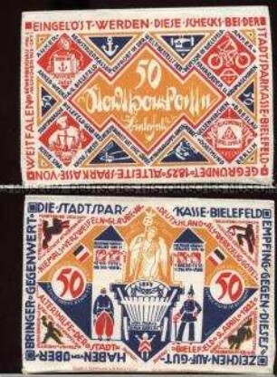 Bielefeld, Notgeldserie, 50 Mark
