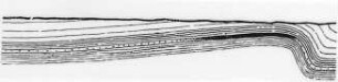 Scheitellager bei asymmetrischer Ölantiklinale, Schema (Blumer) : Geologie | Geologie des Erdöls