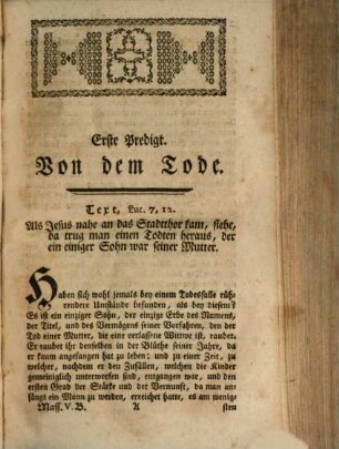 Johann Baptist Massillon, Königl. Hofpredigers und Bischofs zu Clermont, Fastenpredigten, welche vor dem Könige in Frankreich Ludwig dem Funfzehnten gehalten worden, 5
