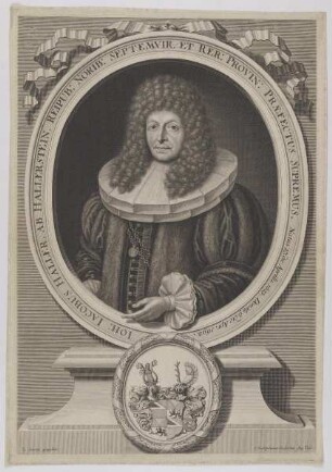 Bildnis des Ioh. Iacobus Haller ab Hallerstein