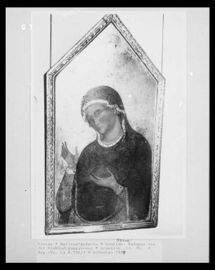 Gemälde: Madonna aus der Verkündigungsszene