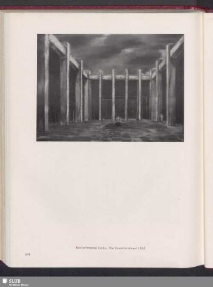 Reichsehrenmal Berlin. Wettbewerbsentwurf 1932