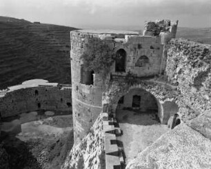 Krak des Chevaliers — Innere Ringmauer — Südwestturm