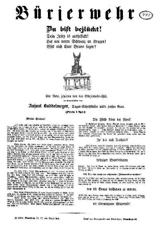 Bürjerwehr Du bist bejlückt!