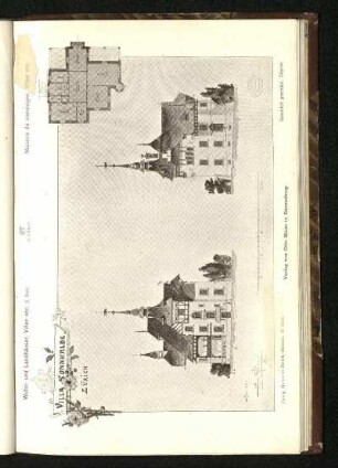 Tafel 27: Villa Sonnhalde in Zürich