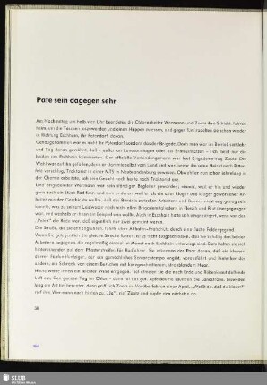 Pate sein dagegen sehr